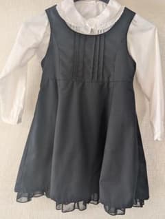 COMME CA ISM ブラックドレス 120cmのサムネイル