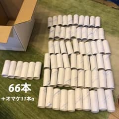 トイレットペーパー　芯　工作用　66本＋11本＋ラップ芯1本のサムネイル