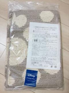 【新品・未使用】キッチンマット ベージュ ミッキーマウスのサムネイル