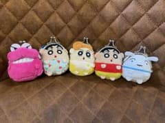 Crayon Shin-chan coin purse mascot set of 5