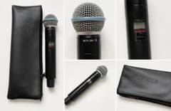SHURE QLXD2 / BETA58A ワイヤレスハンドヘルド送信機 - メルカリ