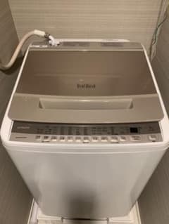 日立  ビートウォッシュ BW-V80F 2021年製８kg 洗濯機　美品のサムネイル