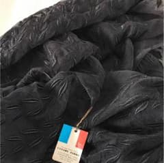 ※専用　黒 レース 生地 フランスのサムネイル