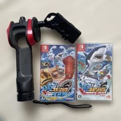 Nintendo Switch ７本と釣りスピリッツサオコン2個セット NintendoSwitch釣りスピリッツ2本セット専用サオコン付きSwitch - メルカリ