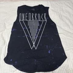 ONE OK ROCK ライブ ノースリーブ Tシャツ 渚園Sサイズ - メルカリ