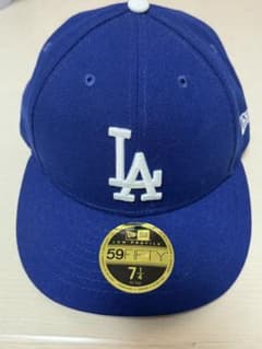New Era 59FIFTY LAキャップ 7 1/4 ネイビーのサムネイル