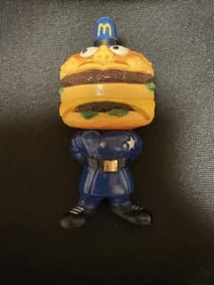 マクドナルド ソフビ ビッグマックポリス 当時物 昭和レトロ