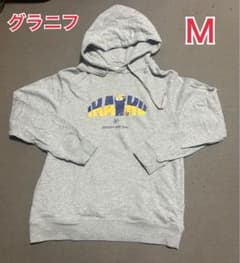 graniph グラニフ パーカー IKAKU イカク グレー M