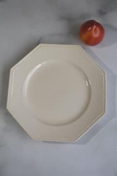 超美品 サルグミンヌ オクトゴナル皿（24.5㎝） フランスアンティーク