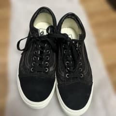 VANS ブラック デニム スニーカー 8.5のサムネイル