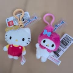 送料込 サンリオ キャラクターズ マスコット 2個セット キティ マイメロのサムネイル