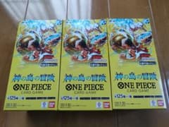 ワンピースカード 神の島の冒険 新品未開封 3BOX テープ付き - メルカリ