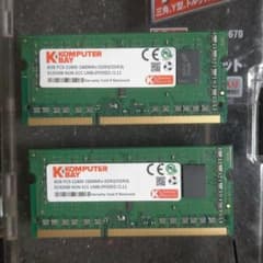 最終値下げメモリ8ギガ☓2  pc3 ddr3 12800のサムネイル