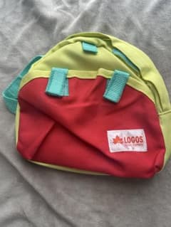 LOGOS キッズ リュックサック レッド×イエローのサムネイル
