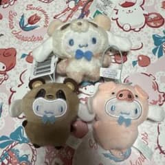値下げ‼️サンリオキャラクターズ どうぶつ着ぐるみマスコット シナモロール