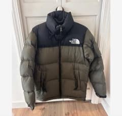 THE NORTH FACE ダウンジャケット オリーブ・ブラック THE NORTH FACE ダウンジャケット オリーブグリーン/ブラック - メルカリ