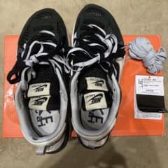 nike sacai VAPORWAFFLE ヴェイパーワッフル 24.5 白黒 - メルカリ