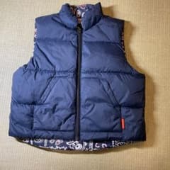 Mikihouse ネイビー ダウンベストのサムネイル
