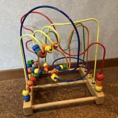 ボーネルンド ルーピング ビーズコースター チャンピオン 知育玩具 木