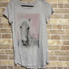 H&M グレー Tシャツ 馬のプリント EUR 170のサムネイル