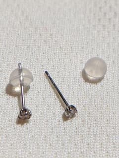 プラチナ ダイヤモンド ピアス  pt900のサムネイル