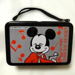 昭和レトロ ❤︎ミッキーマウス❤︎ カーカセットフォルダー 未使用・未開封 レア レトロ ミッキーマウスのカセットテープ収納ケース - メルカリ