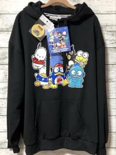 New Sanrio Donpen Parka Sanrio collaboration black L size