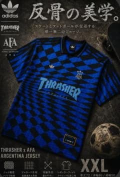新品】adidas × THRASHER × AFA JERSEY XXL - メルカリ