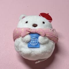 스미코구라시 오헤야의 스미로 흔들리는 시로쿠마 테노리 봉제인형