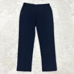 美品✨ INCOTEX インコテックス スラックス ウール混 ネイビー