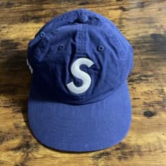 Supreme Camp キャップGORE-TEX sロゴ　ネイビーのサムネイル