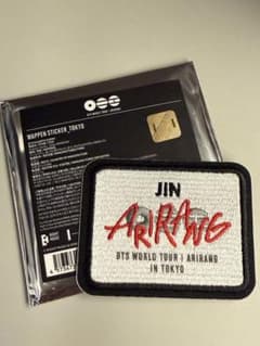BTS WORLD TOUR ARIRANG ワッペン JINのサムネイル