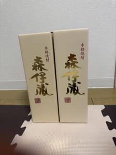 【新品・完全未開封】　本格焼酎　森伊蔵　金ラベル 芋焼酎　720ml 2本セットのサムネイル