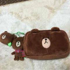ブラウンふでばことキーホルダーのサムネイル