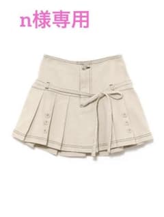 ANDMARY Kika button mini skirt - メルカリ