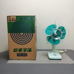 昭和レトロ　ゼネラル扇風機のサムネイル