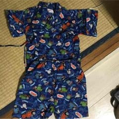 男児甚平 トーマス100サイズのサムネイル