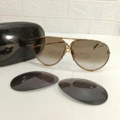 Porsche Design CARRERA サングラス ゴールド 上173 - メルカリ