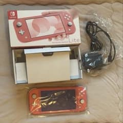 Nintendo Switch Lite ピンク コーラル 箱つき - メルカリ