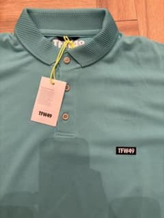 TFW49 MINTブルー ポロシャツ Lサイズ TFW49 MINTブルー ポロシャツ Lサイズ - メルカリ