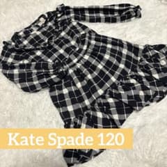 Kate Spade チェック柄 フリル ワンピース セットアップ　長袖のサムネイル