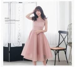 結婚式 ドレス ミモレ丈 膝下 新品未使用のサムネイル