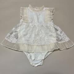 alli. Embroidered Lace Rompers 12-18mのサムネイル