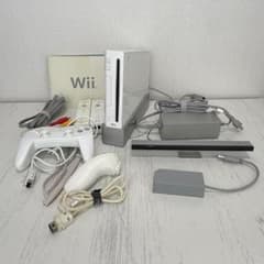 【ソフト4本】Nintendo Wii 本体＋純正LANアダプタ＋クラコンPROのサムネイル