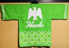 久*】様 当時物★南海ホークス　グッズ　11点まとめ売り　法被　鉢巻　タオル　帽 南海ホークス☆復刻☆法被☆Lサイズ☆中古品☆ - メルカリ