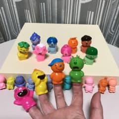 こんなこいるかな　指人形　ゴム製人形　セットのサムネイル