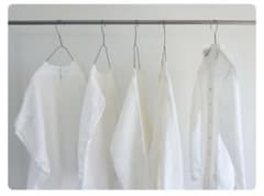 新品 fog linen work シャツ エラトップ 柔らかいオフホワイト - メルカリ