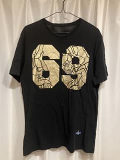 難アリ格安Vivienne Westwoodレアゴールドプリント69Tシャツのサムネイル