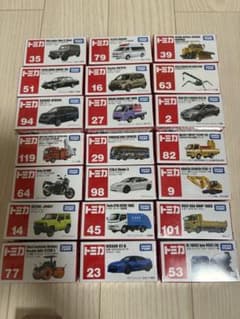 トミカ ミニカー まとめ売り 21台セット トミカ 21台セット まとめ売り - メルカリ