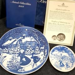 ロイヤルコペンハーゲン イヤープレート チルドレンズクリスマス